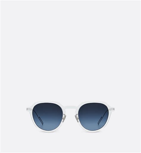 dior homme crystal glasses clear men|DiorDisappear1 Crystal Pantos Sunglasses .